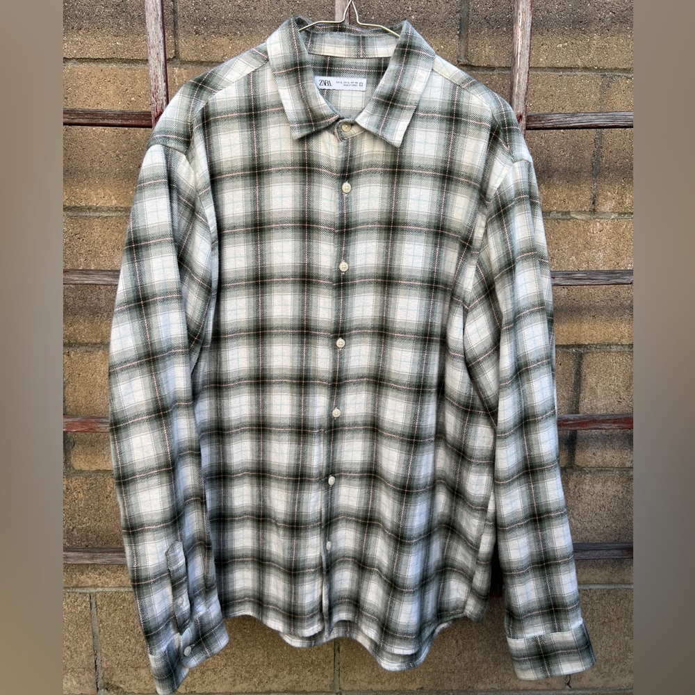 Zara Mens Overshirt Size XL